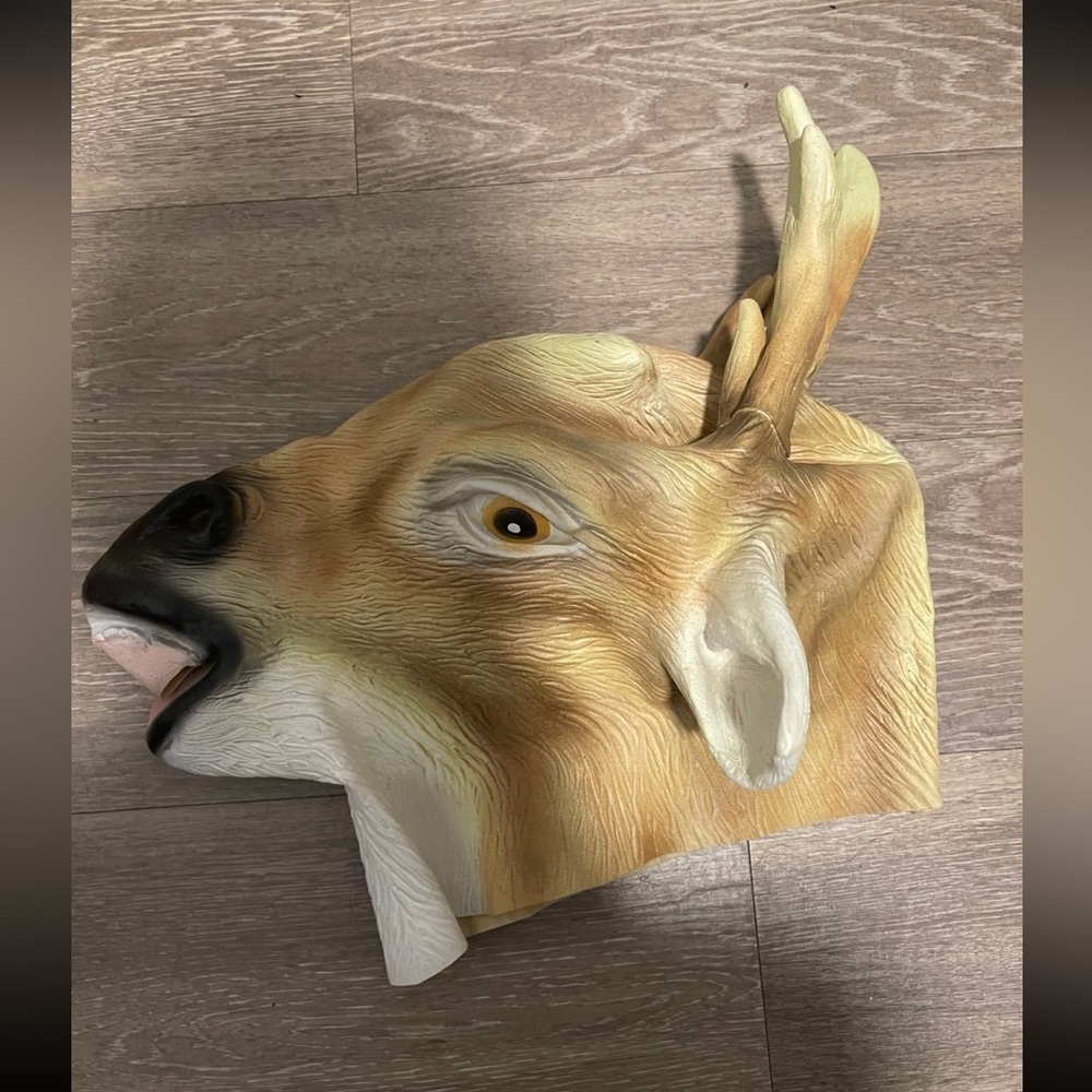 Latex deer mask